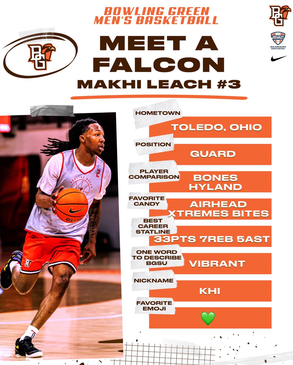 BGSUMBB's tweet image. Meet a Falcon: Makhi Leach Edition 🟠🟤
#AyZiggy #FlyAroundandFindOut
#TheFalconWay #FalconFamily
#EverythingEarned #AlwaysBG🟠🟤