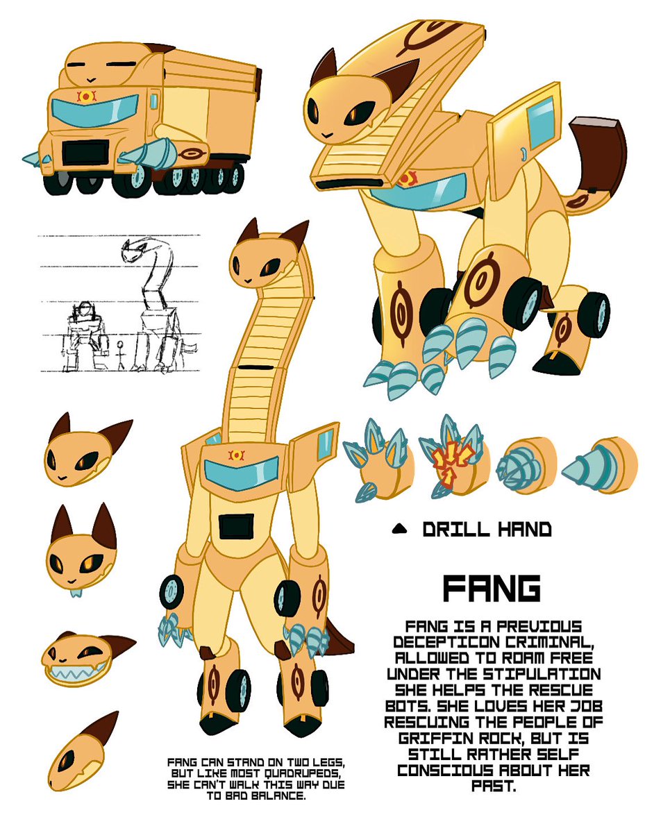 CrystalAuthor's tweet image. So for my recent birthday my buddy got me a transformers art book, and I absolutely loved it!

It really inspired me to work on my character sheet game, so here’s fang, whose character sheet took over eight hours to finish!

#transformers #predacon #fang
