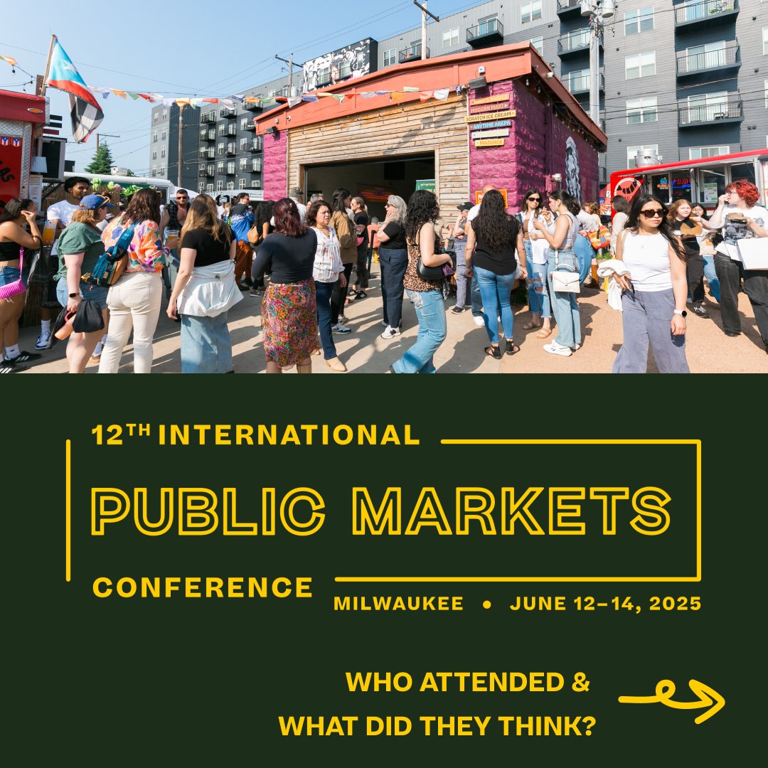 PPS_Placemaking's tweet image. It was a joy to gather 255 market leaders at #PublicMarkets25, cohosted by @MKEPublicMarket! Here's a bit more about our attendees & what they thought! Click to see our full conference report: publicmarkets.pps.org/12/report
Thank you to our Platinum Sponsor @myEducatorsCU