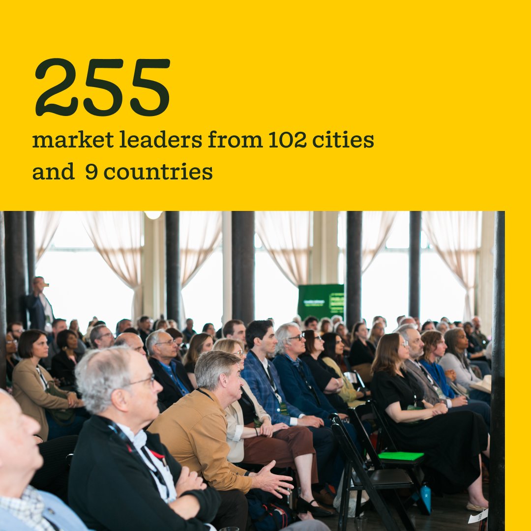 PPS_Placemaking's tweet image. It was a joy to gather 255 market leaders at #PublicMarkets25, cohosted by @MKEPublicMarket! Here's a bit more about our attendees & what they thought! Click to see our full conference report: publicmarkets.pps.org/12/report
Thank you to our Platinum Sponsor @myEducatorsCU