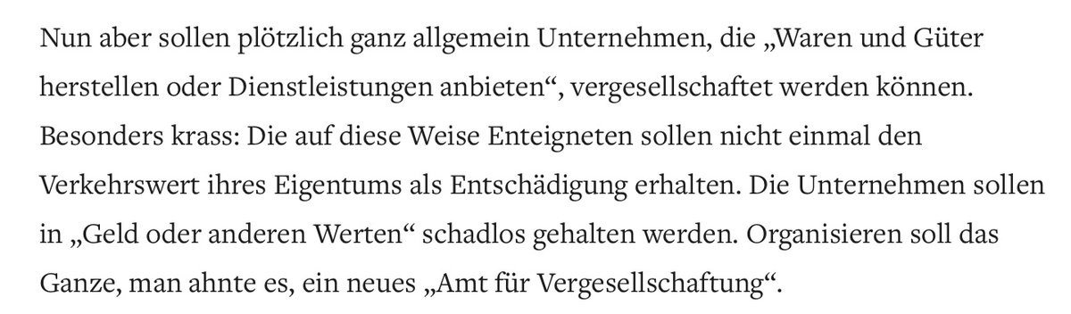 „Der #SPD-Vorstoß stellt einen gravierenden Eingriff in das Recht auf #Privateigentum als zentrales Element der FDGO dar. D Gesetz würde den Eindruck verstärken, Eigentum sei nicht mehr geschützt, sondern politisch disponibel. Die Folgen wären verheerend.“ welt.de/wirtschaft/plu…