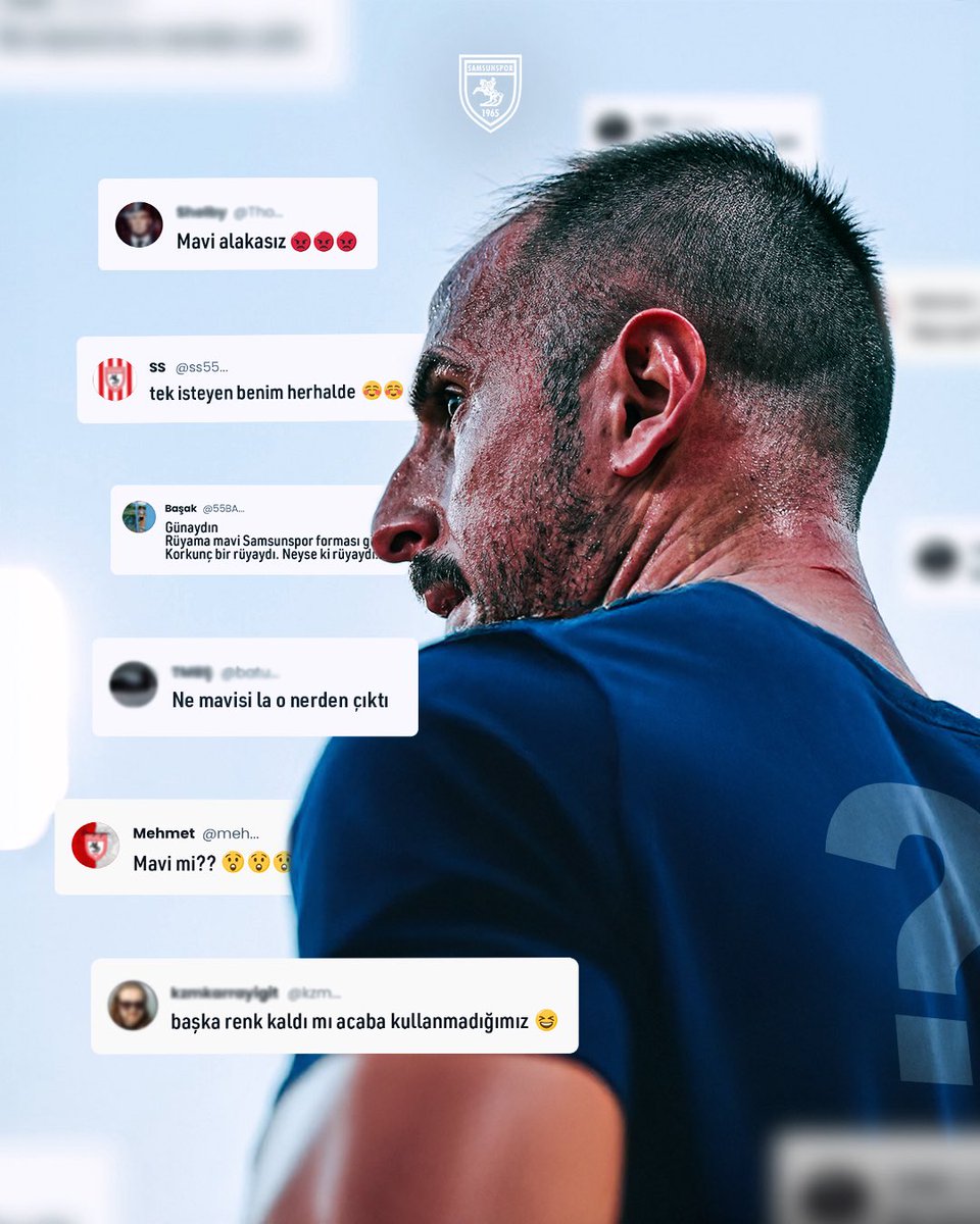 Samsunspor's tweet image. Çok konuşuldu... Çok tartışıldı...
Ama emin olun ki bu sezon Armamıza çok yakışacak ve hepimizin hayran olduğu bir mavi Avrupa yürüyüşümüzde yolumuzu aydınlatacak. 💙
Saat 19.19'da ⏱️
#60YılKoleksiyonu