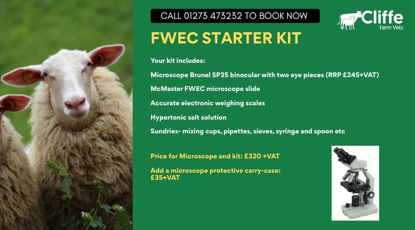 🪱 Faecal Worm Egg Counting Training Course 🪱

Please call the office on 01273 473232(opt 2) to book your place. Please let us know any dietary requirements ☎️