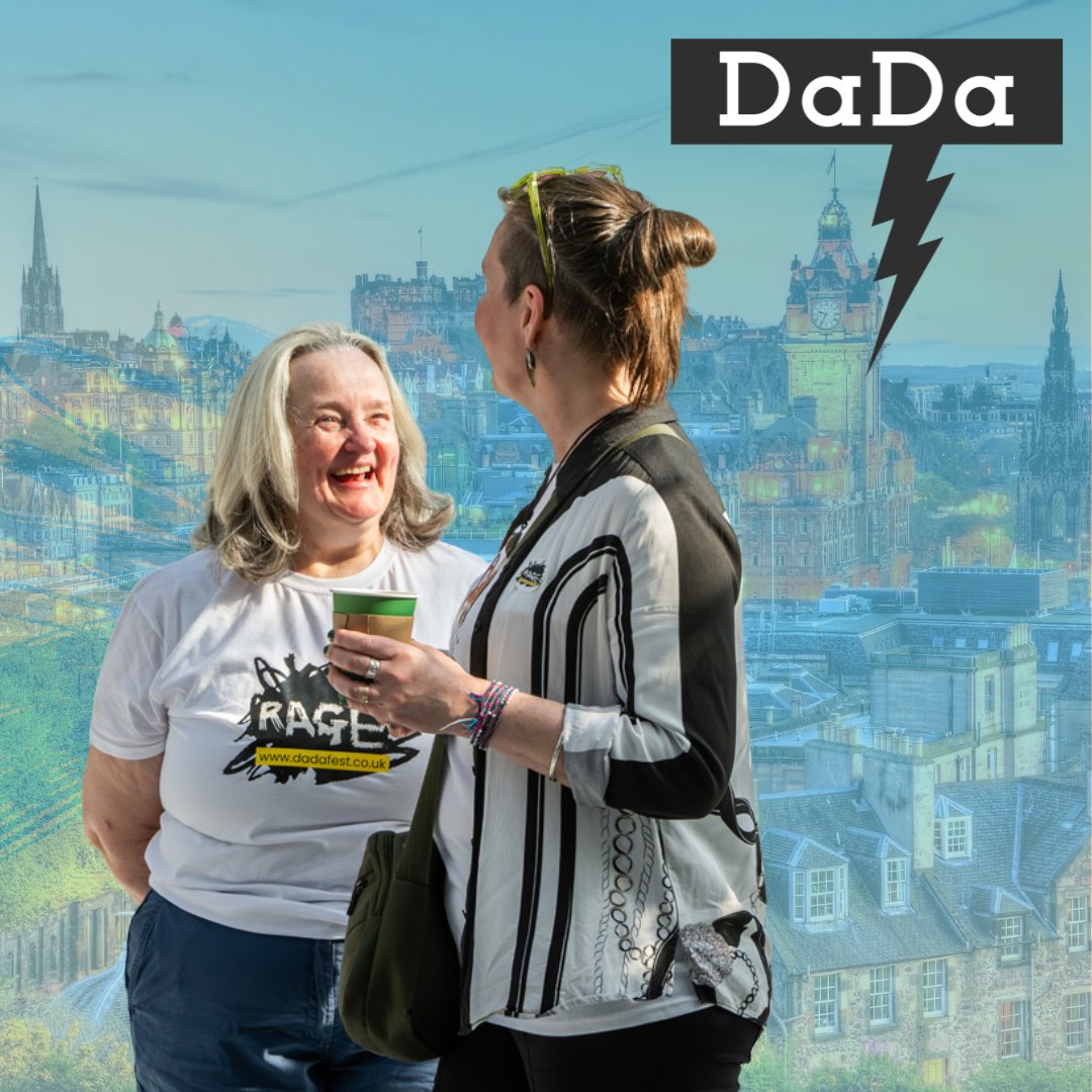 Edinburgh Fringe Festival welcomes DaDa!

We are holding two artist drop in sessions at the Edinburgh Fringe Hub so you can connect with our team at the following times:

Wednesday 13 August 12pm
Wednesday 20 August 2pm

BSL will be available at the drops in.