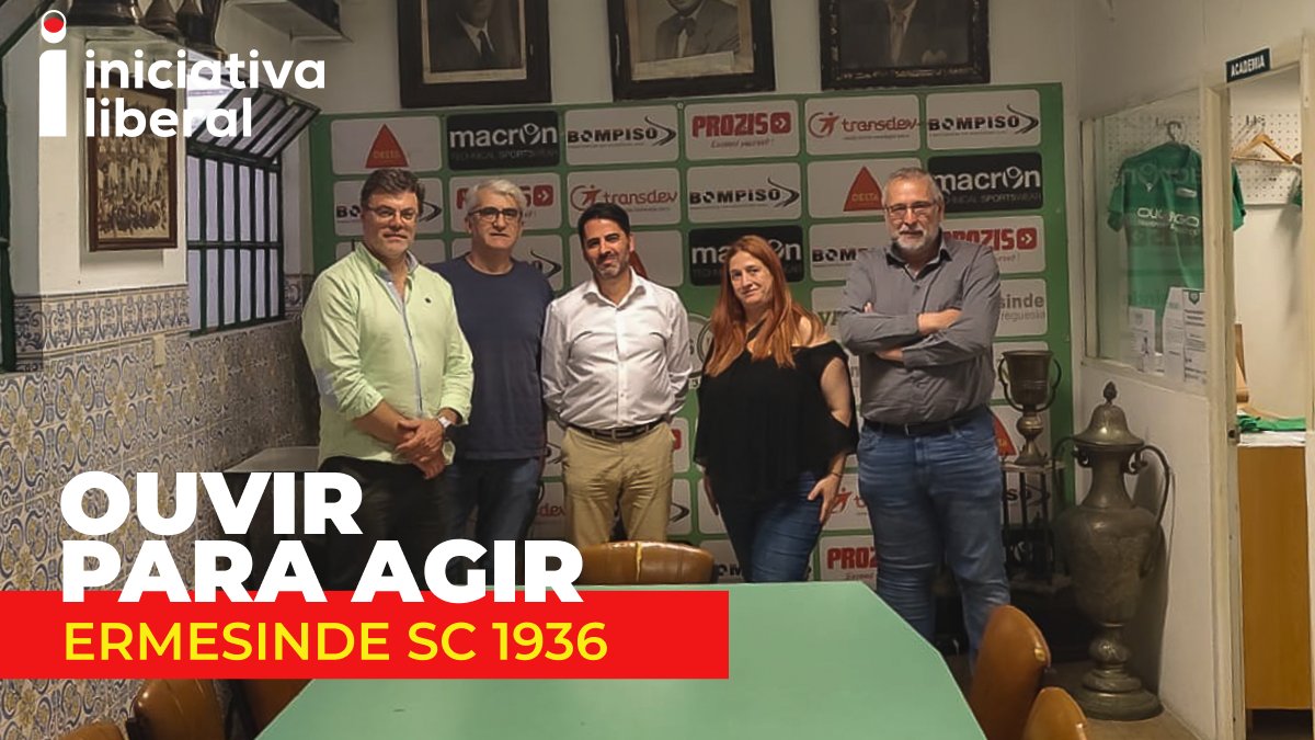 No dia 23 de julho, fomos calorosamente recebidos por Pedro Cunha, recentemente eleito presidente do Ermesinde Sport Clube 1936, no passado dia 5 de julho. A visita contou com a presença de Carlos Linhares (candidato à C M Valongo), António Pinheiro (candidato à JF de Ermesinde)