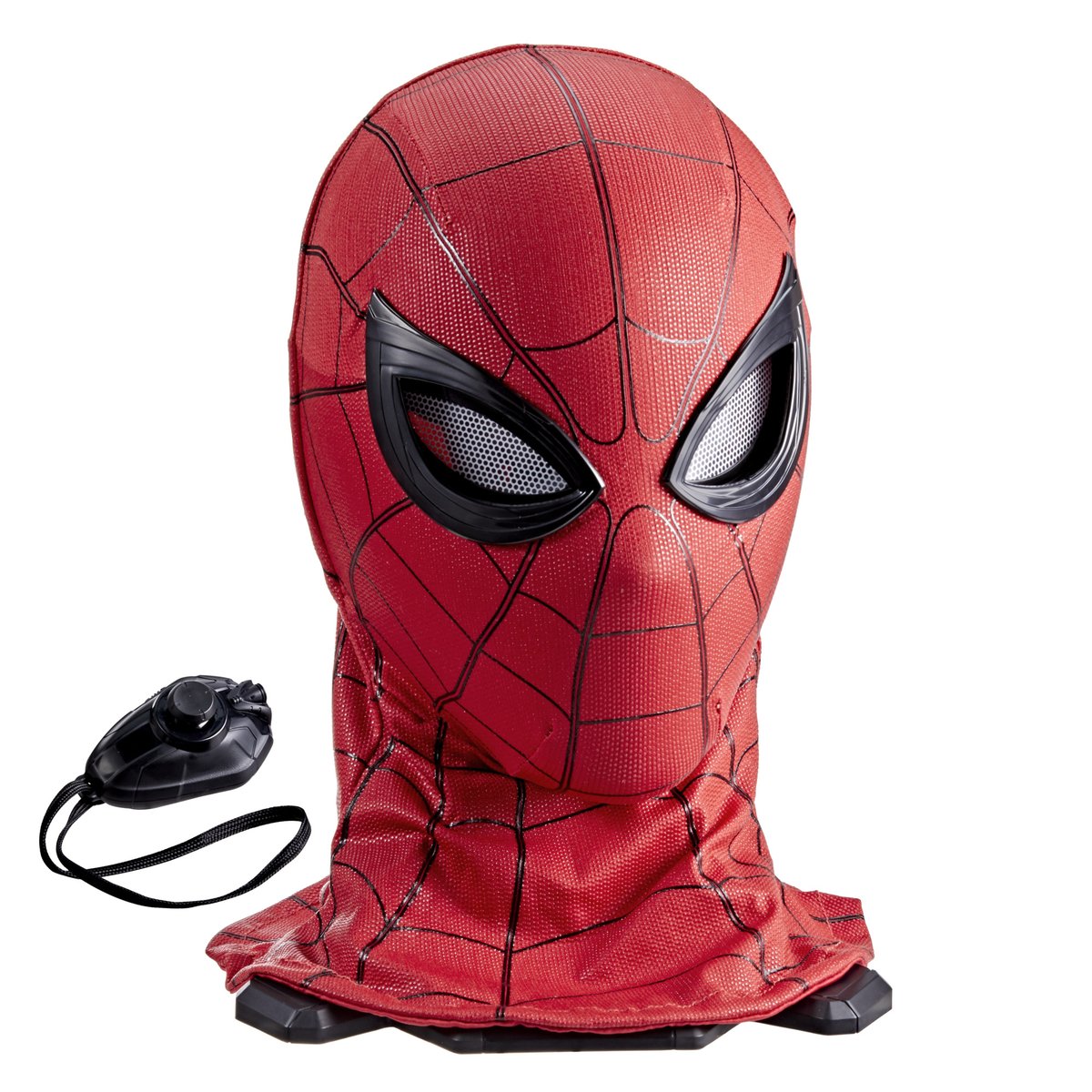 zavvi's tweet image. Just launched at #SDCC, Hasbro&apos;s 1:1 scale electronic replica of Spider-Man&apos;s mask from 2017&apos;s Homecoming!

Anyone can wear the mask and feel like a superhero. Pre-order on our site now &amp;gt;&amp;gt;&amp;gt; zavvi.com/merch/hasbro-m…