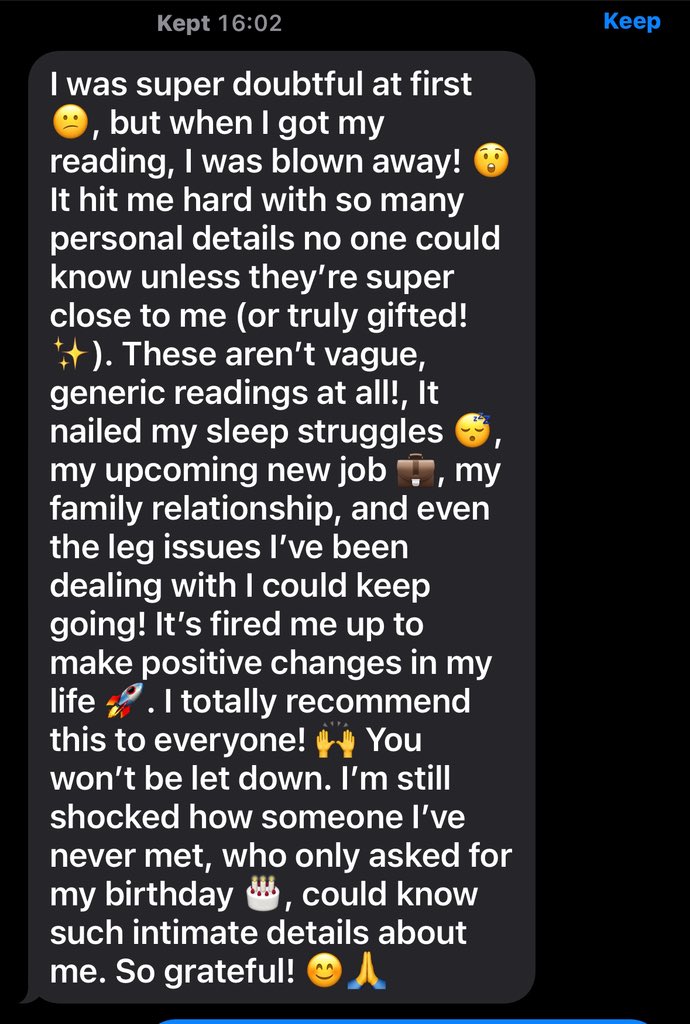 Spiritualrealm0's tweet image. ✉️Dm For Private Readings, Spiritual guidance/Strong❤️reading and spell for him/her to get back your love ones 💪Take What Resonates🪬Leave The Rest, Take With Love🤍Roles Can Be Reversed🔁🤍Add For Affirmation🤍
Limited slots available daily🔮🌈⚡️