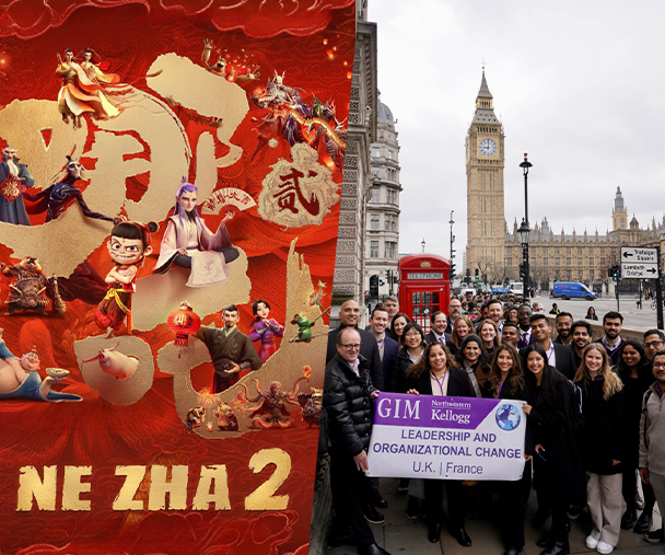KelloggSchool's tweet image. How can 5,000 years of Chinese history help shape modern leadership styles?
Just ask Emma Shi ’25 2Y Program, who uses the film “Ne Zha 2” to explore how culture, reinvention and purpose-driven leadership intersect in business & at Kellogg. Read more: kell.gg/3a1864