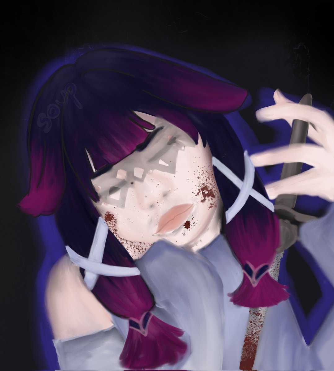 s0o0up's tweet photo. Columbina!! Did she kill some, or was it just a dinner..? Well, I don't know anyway!🤓

#Columbina #NodKrai #artmoots #artwork #Fanarts #GenshinImpact #Genshin https://t.co/frJKdDbsEZ