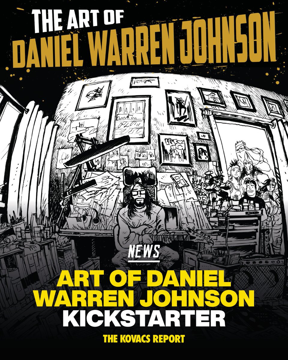 KovacsReport's tweet image. The Art of Daniel Warren Johnson - Kickstarter Crowdfunding Surpasses $150K!
youtu.be/h-EkItHtYJM
Link in bio
Quick look at Daniel Warren Johnson's new The Art of Daniel Warren Johnson Art book. Launched on Kickstarter by Flesk Publications, the crowdfunding campaign has…