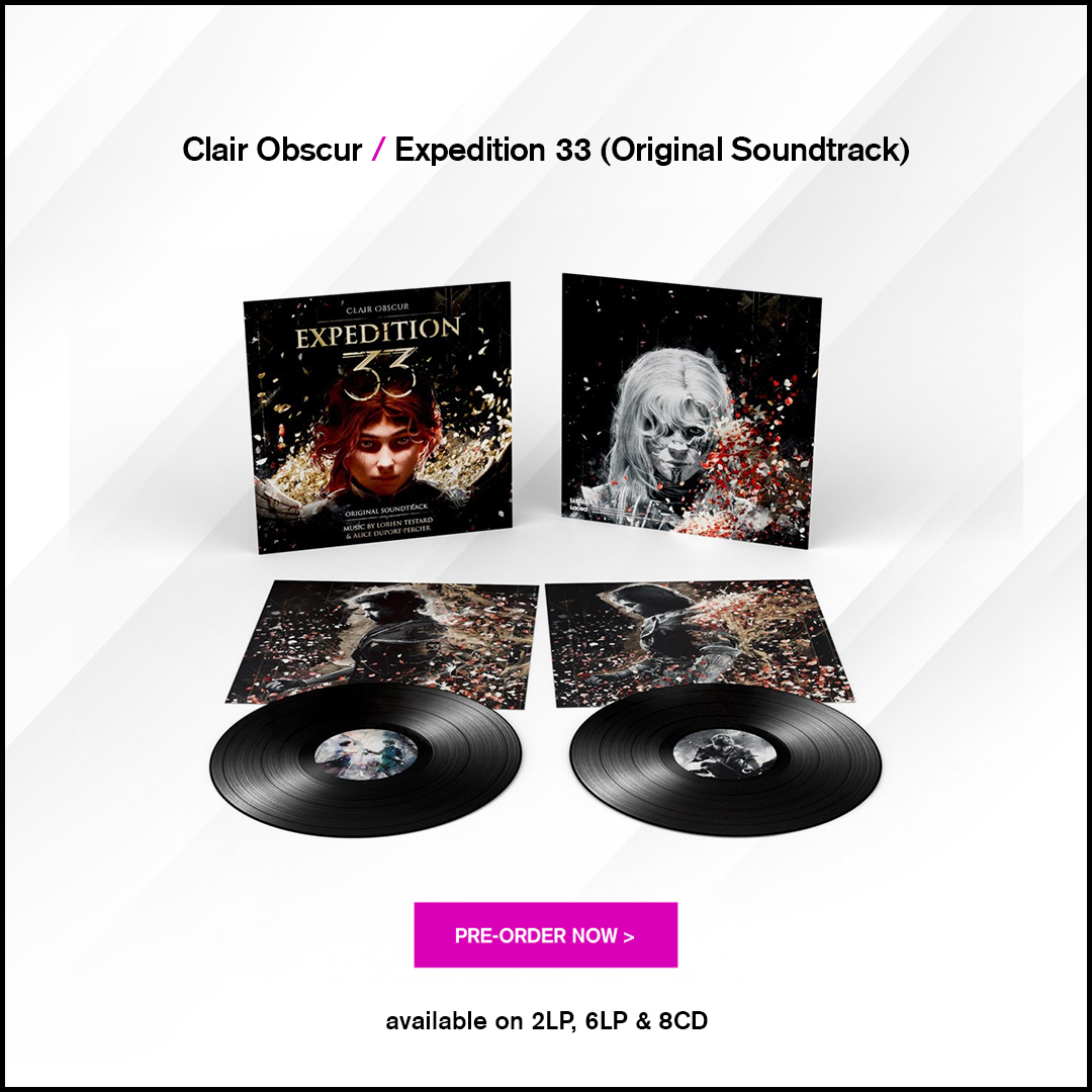 hmvtweets's tweet image. 🎵 Clair Obscur: Expedition 33 (Original Soundtrack) is here — an immersive, cinematic journey through shadow and light. Let the haunting melodies and orchestral power transport you to the world of harmony.
Own it today 👉 ow.ly/fjk750WuLgq