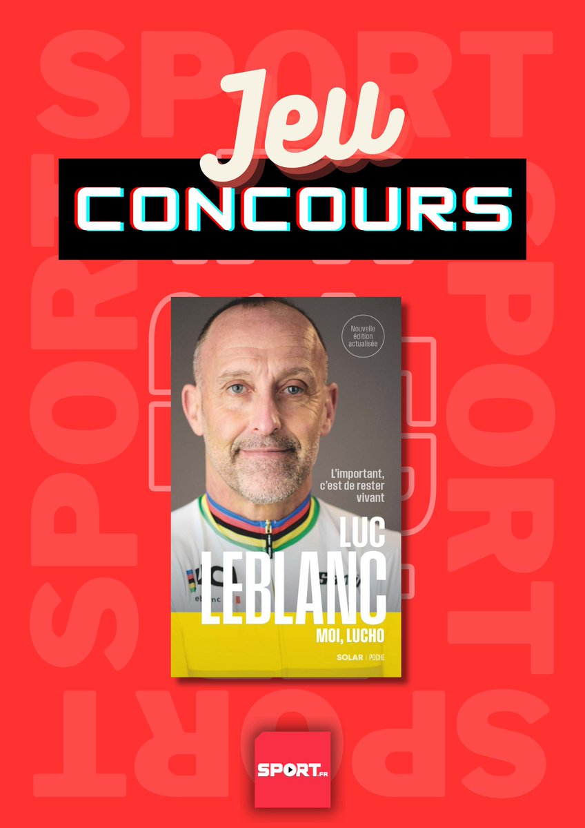 FilSport's tweet image. #concours 🎁 Remportez le livre &quot;Moi, Lucho - L&apos;Important c&apos;est de rester vivant&quot; aux éditions Solar 🤩

Pour participer :
🔴 RT ce post
🔴 Suivre @FilSport et @SOLAReditions

👉🏼 Insta et FB pour plus de chances

TAS le 31/07
