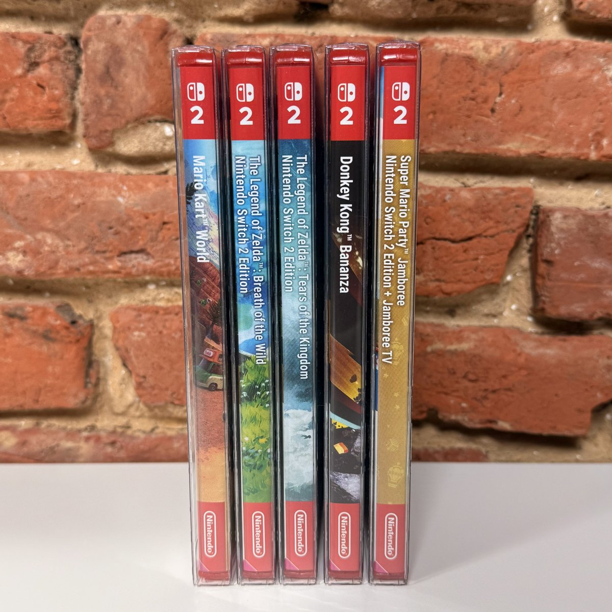 NintendHOME's tweet image. La collection Nintendo Switch 2 s’agrandit doucement mais sûrement. 😁