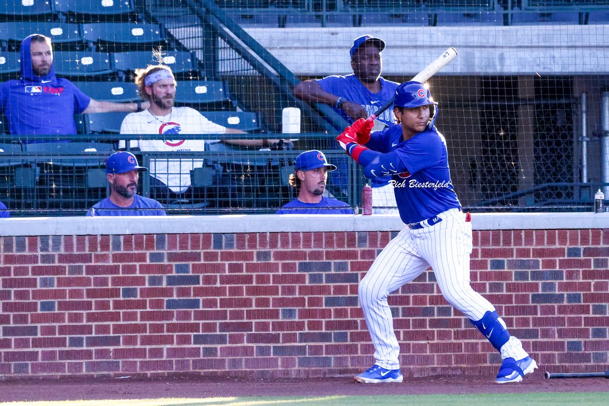 biest22's tweet image. Great to see @Cubs catcher @mamaya_9 back on the field! He played his 2nd game in the Arizona Complex League on Wednesday night and his first behind the dish. He played 5 innings and went 0-1 with a BB. #Cubs #ACL2025