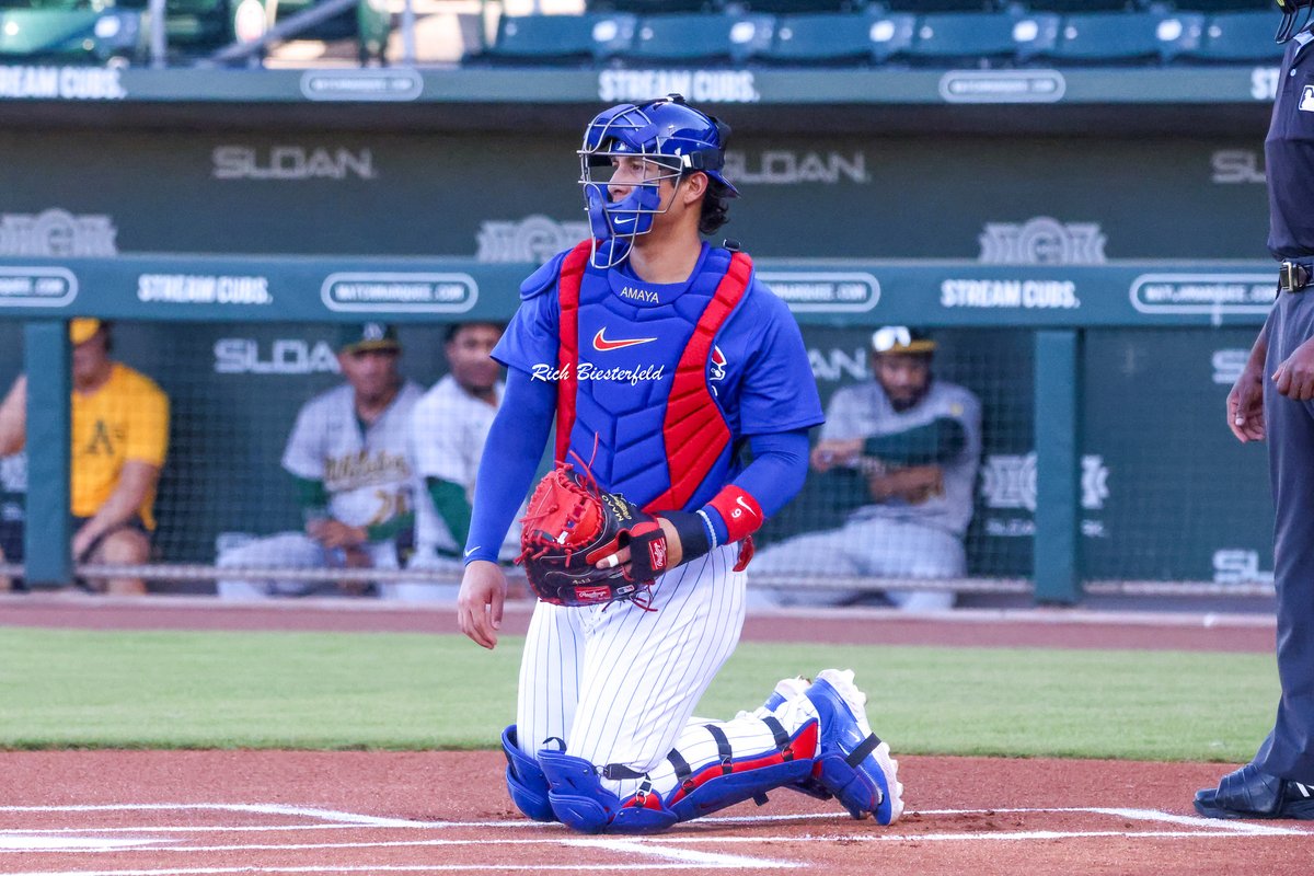 biest22's tweet image. Great to see @Cubs catcher @mamaya_9 back on the field! He played his 2nd game in the Arizona Complex League on Wednesday night and his first behind the dish. He played 5 innings and went 0-1 with a BB. #Cubs #ACL2025