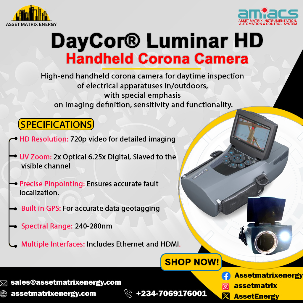 With the DayCor® Luminar HD, you can detect corona discharges with unmatched HD clarity and precision – even in challenging environments. Prevent outages, boost safety, and see what’s invisible to the naked eye.