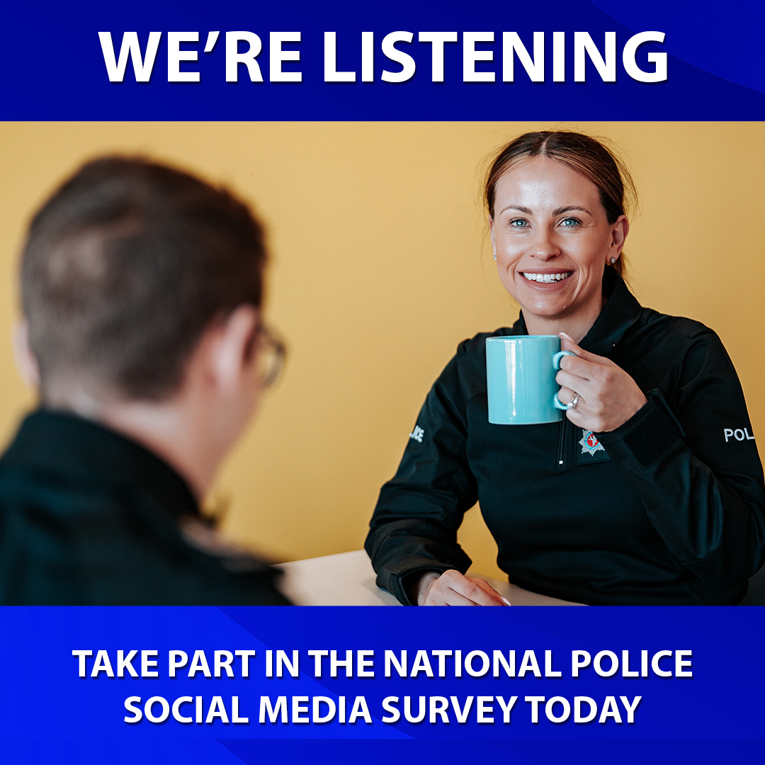 nuclearpolice's tweet image. We'd like to know what you want and need from us through social media.
We're running this survey supported by @PoliceChiefs and we'll use what you tell us to improve our services.
You need to be 16+ to complete the survey.
It'll take about 5 minutes.
policeuksurvey.com/socialmedia2025