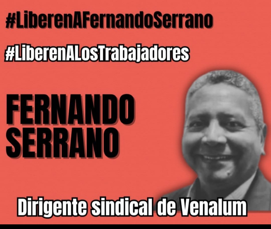 El desbordamiento de la represión por motivos políticos en #Venezuela se ha dirigido en los últimos días contra el liderazgo gremial y sindical.

Es parte de una política sistemática de represión donde además se configura la desaparición forzada.

<a href="/IntlCrimCourt/">Int'l Criminal Court</a> <a href="/KarimKhanQC/">Karim A. A. Khan KC</a>