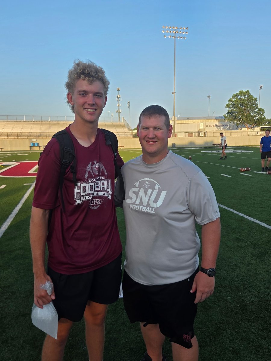 Lane Ranly (@laneranly) on Twitter photo Thank <a href="/coach40evans/">Cody Evans</a> for the invite to the <a href="/SNUFootball/">SNU Football</a> camp. I enjoyed meeting you in person and look forward to talking to you more in the coming months. Thank <a href="/coach40evans/">Cody Evans</a> for the invite to the <a href="/SNUFootball/">SNU Football</a> camp. I enjoyed meeting you in person and look forward to talking to you more in the coming months.