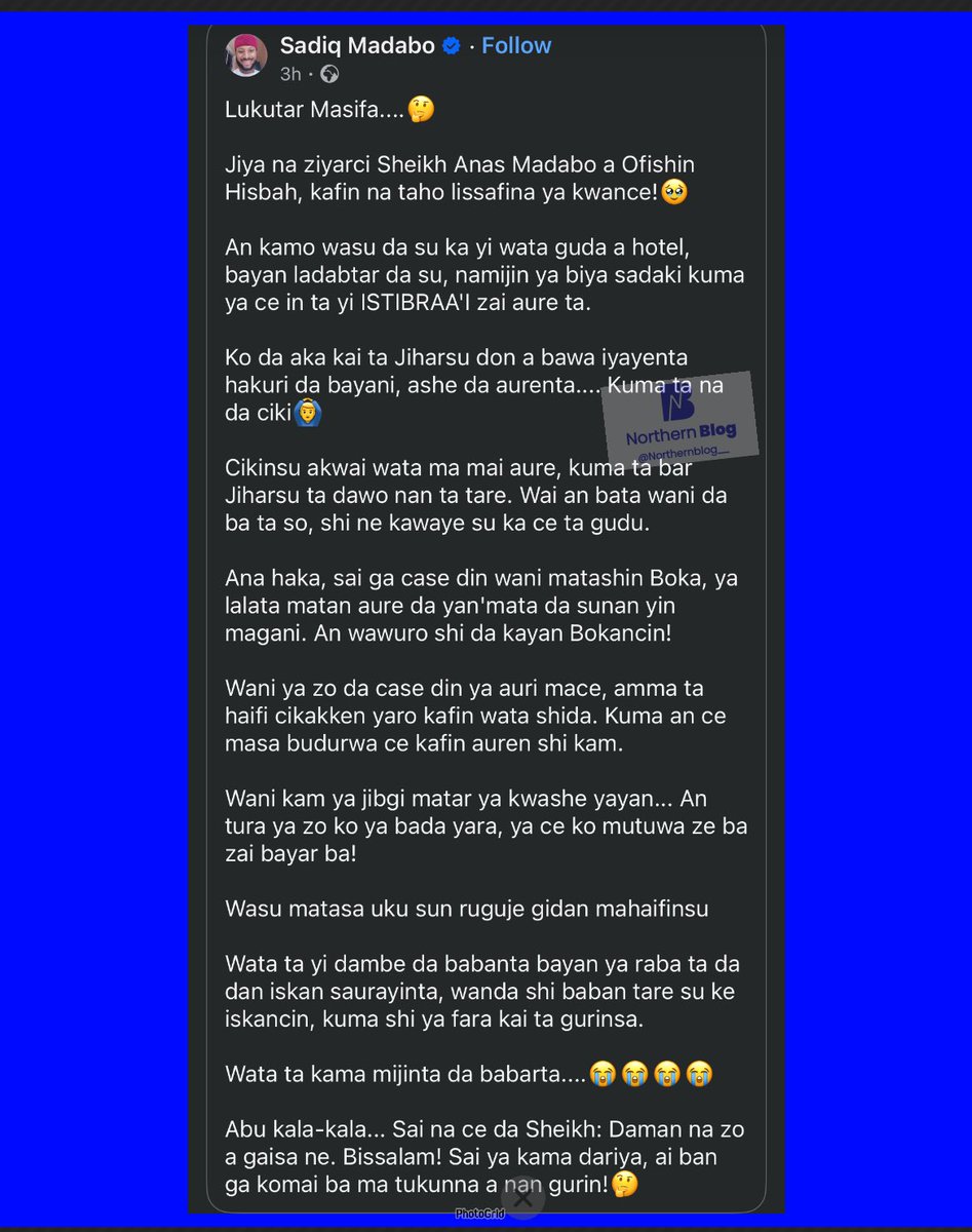 northern_blog's tweet image. Wai wai 😳
Inna lillahi wa inna ilaihirajiun