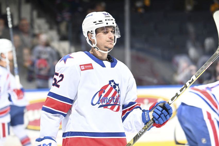GriffingDylan's tweet image. Former second-round pick, Alexander Kisakov has signed a trial contract with Dynamo Moskva.
He had 25 points in 93 games with Rochester, signing prior to the 2022-23 season.
He played four games with Dynamo before moving to North America.
#LetsGoBuffalo
