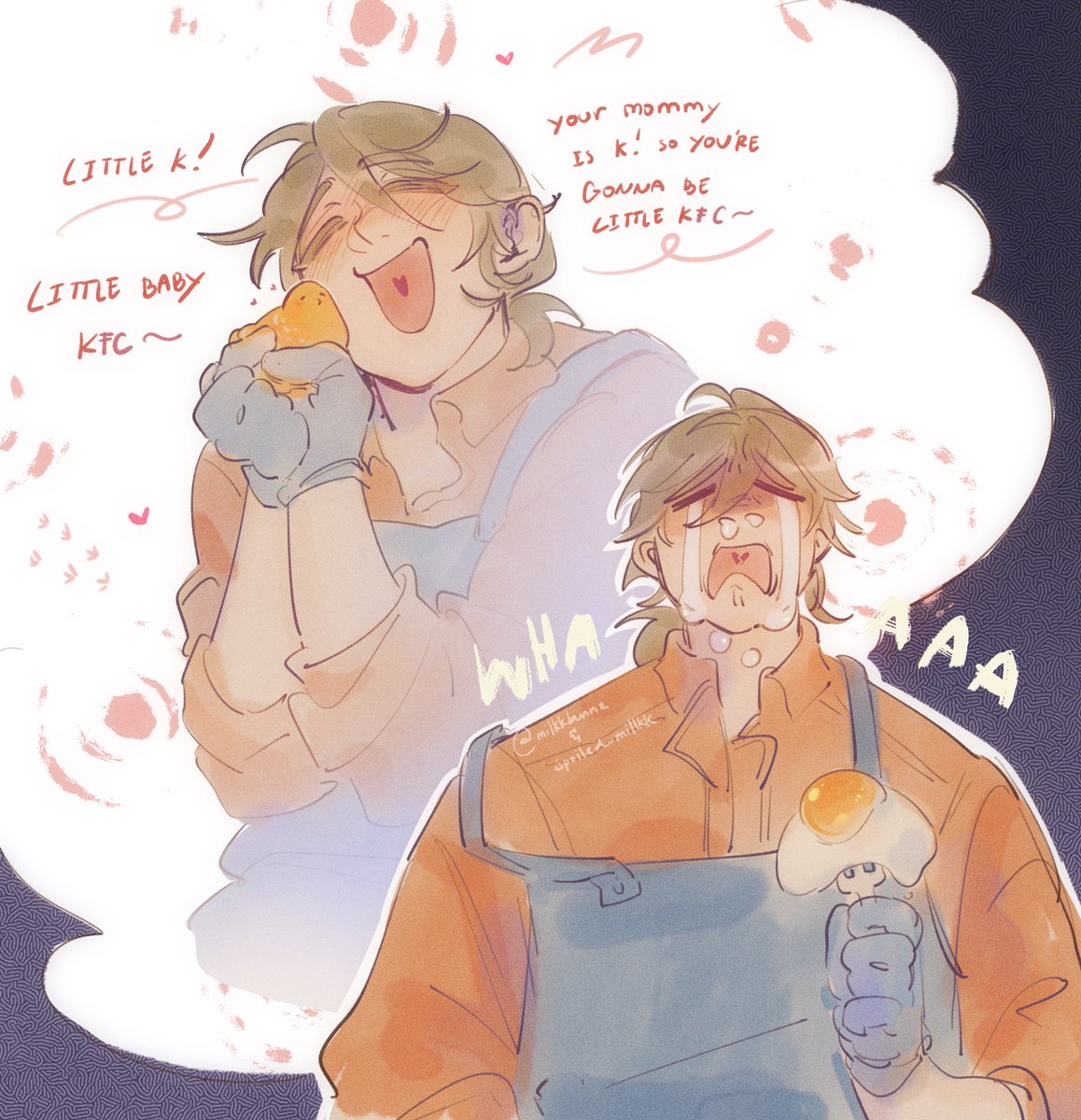 spoiled_millkk's tweet image. ‼️Slight spoilers Mr. A’s Farm chapter 13‼️
.
.
Bro was ready to step up😭
#MrAsFarm
#nachioboy