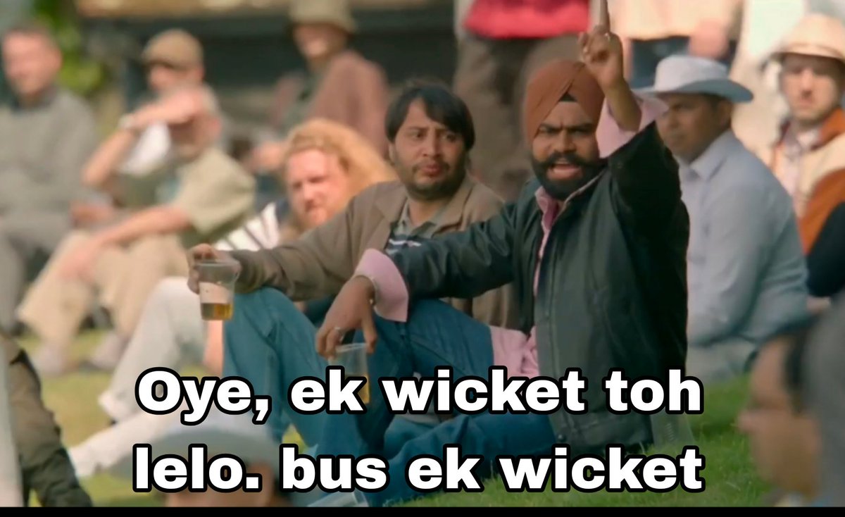 wittybinod's tweet image. ICT fans watching Indian bowling 
#INDvsENG