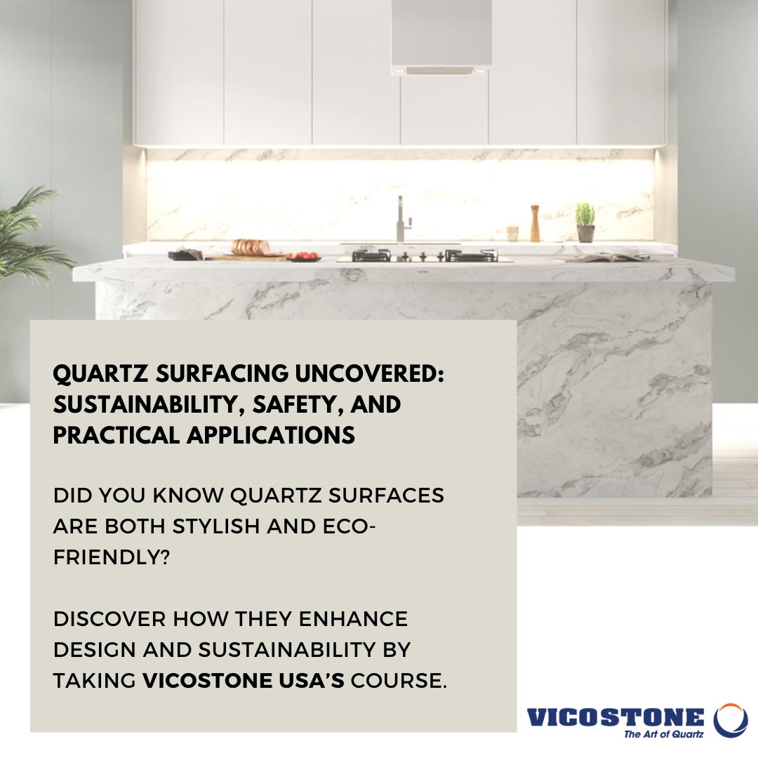 Expand your knowledge with our FREE online course.

<a href="/VicostoneUS/">Vicostone USA</a> : Quartz Surfacing Uncovered: Sustainability, Safety, and Practical Applications - aecdai.ly/vicostone01w