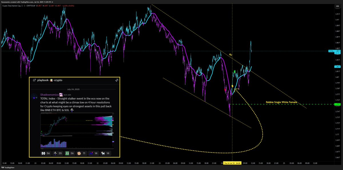 When people get weird we just get more precise because that shit is always sentiment tings 😈#SingleWhiteFemale $Total #ETH #BNB #SOL #BTC 🎯🎯🎯🎯