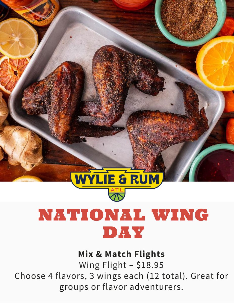 Celebrate National Tequila Day today with spirited specials across Atlanta, take flight with wing deals for National Wing Day on July 29 and shake things up with a whiskey cocktail class at <a href="/gunshowATL/">GunshowATL</a> Aug. 10. That + more this week at #DishAroundTown! 
🔗bit.ly/46U3zkj