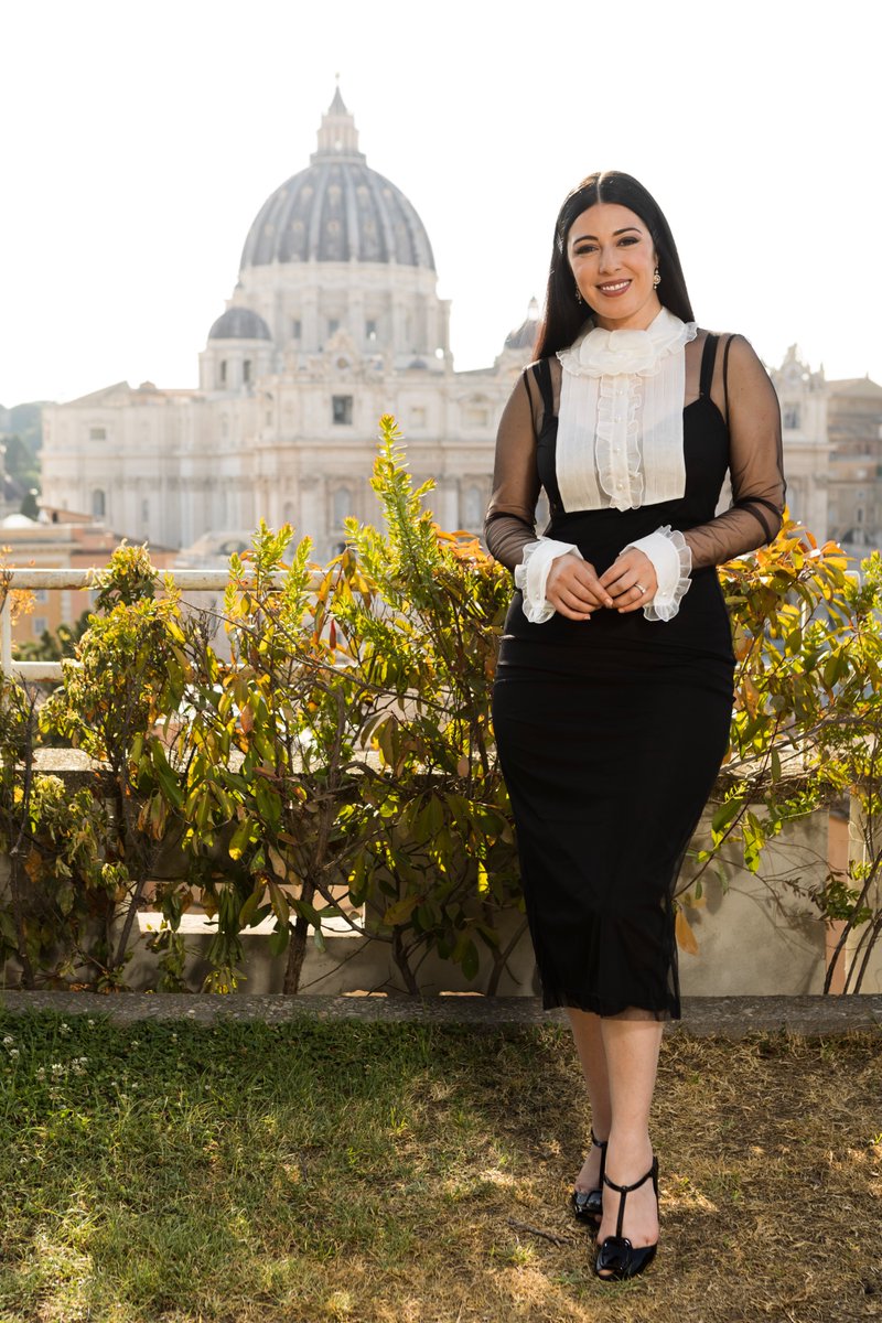 thechosentv's tweet photo. From a Vatican press conference, to a screening with Catholic leaders, to meeting the Pope, Rome gave us a trip we won’t forget. (And St. Peter's Basilica is a pretty excellent view.) https://t.co/NGUweNbgcL
