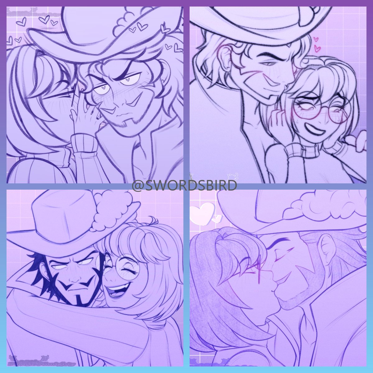 Not hard to guess. 🤭

All art is by Callmemoosealmighty.