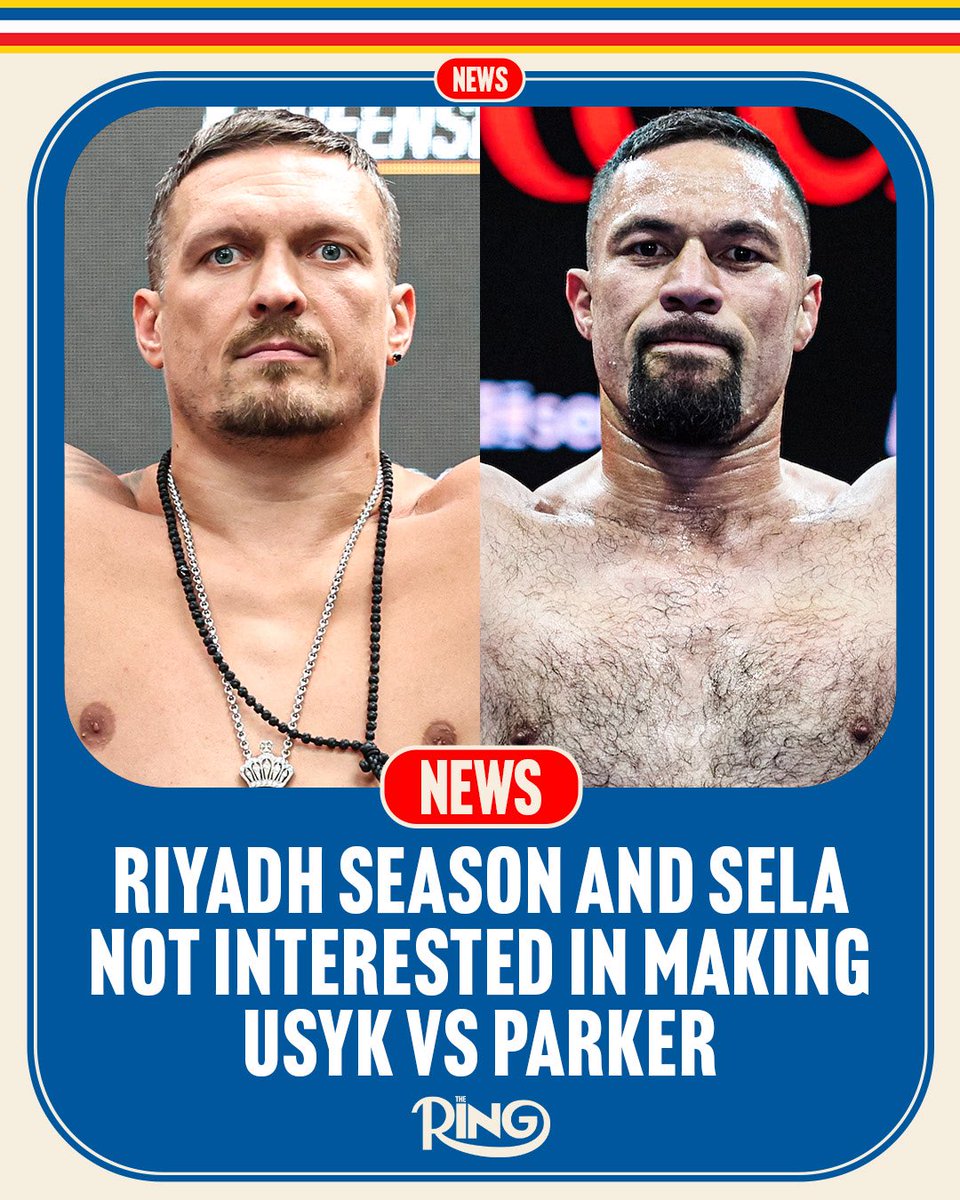 Usyk vs Parker is the fight. Usyk should aim to go 25-0 and retire undefeated if he beats Parker. Also, beats the last ‘relevant’ heavyweight champion of the previous era in Parker and gets 1 defence of the undisputed championship in on the way out. Perfect swan song tbh. WBO