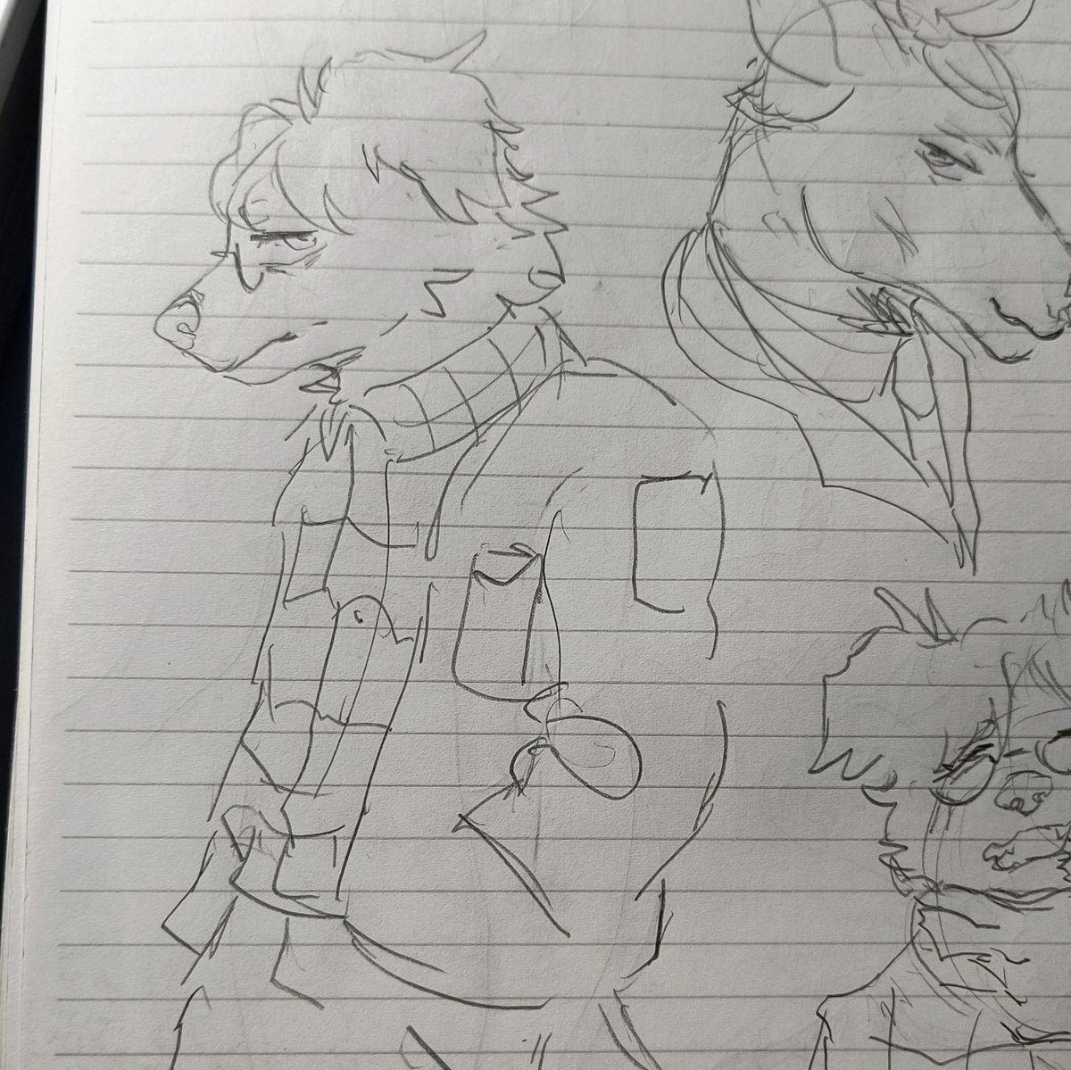 _Malonga_'s tweet image. Some doodles I did mid class when I didn't have time to properly draw 😭😭 #Hannigram