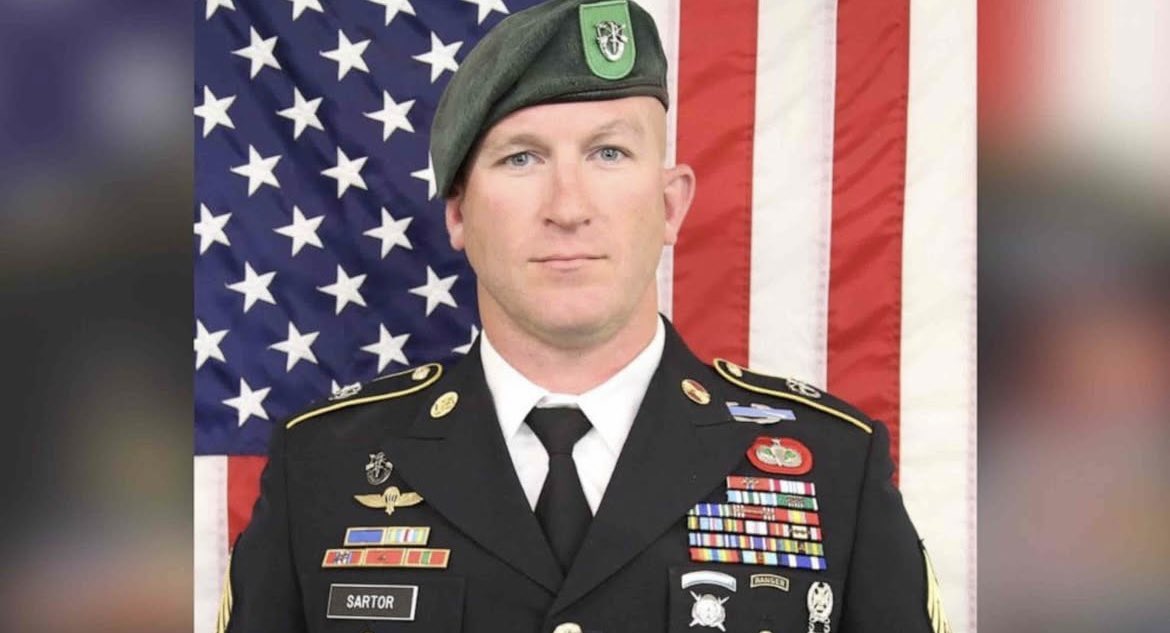 We Celebrate, Remember, and Honor Sgt. Maj. James G. "Ryan" Sartor. Ryan selflessly sacrificed his life for country on July 13, 2019.