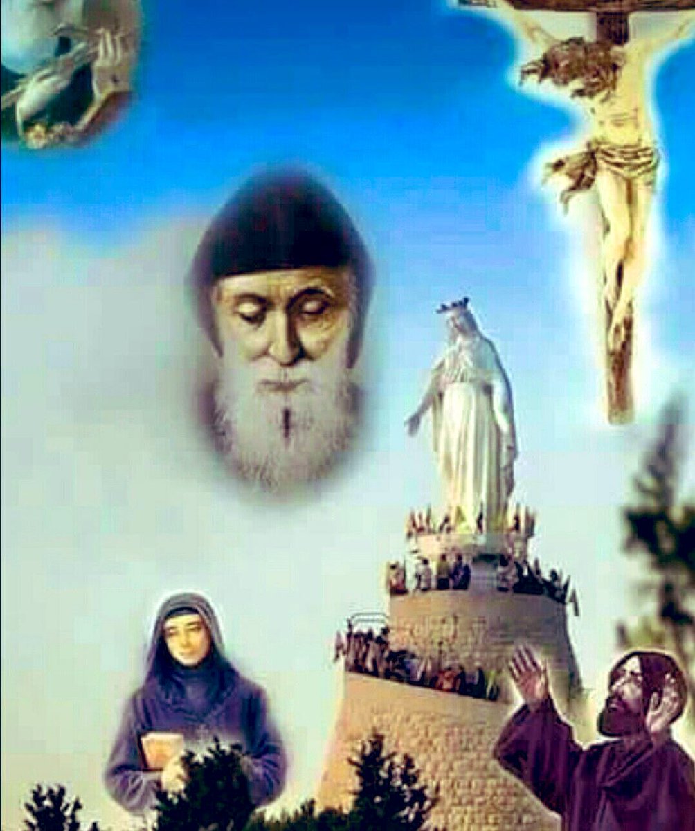 ‘Honor our mother the Virgin Mary, and arm yourselves with the Rosary, because the name of the Virgin Mary drives away darkness and crushes ev1l.’

Saint Charbel Makhlouf