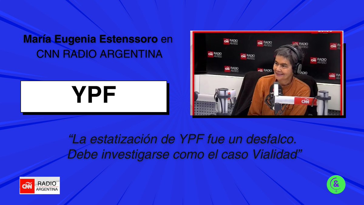 Mujeresyco's tweet image. 💥 ¿Qué hay detrás de la estatización de #YPF?
@estenssorome revela cómo se perdió dinero público y advierte: “Hay pruebas que la Justicia argentina no puede ignorar.”
Mirá el fragmento y leé la nota 👉 youtu.be/tjY35oC4Kjc?si…
📰 mujeresyco.substack.com/p/ypf-el-mayor…
#Corrupción #Justicia