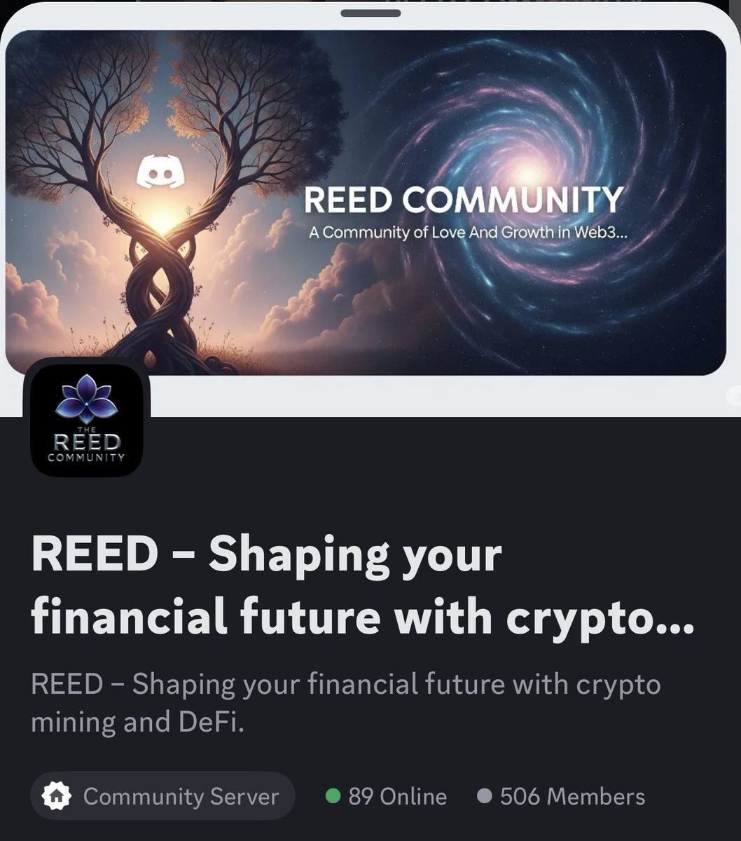 BOOM!💥We’ve officially hit 500+ members in our REED server. This isn’t just a milestone - it’s a movement !! 

This server’s energy and vibes are unmatched and we’re only going up from here. Let’s gooo fam 🚀 The squad’s getting bigger!

Join the family — Discord link in bio🙌