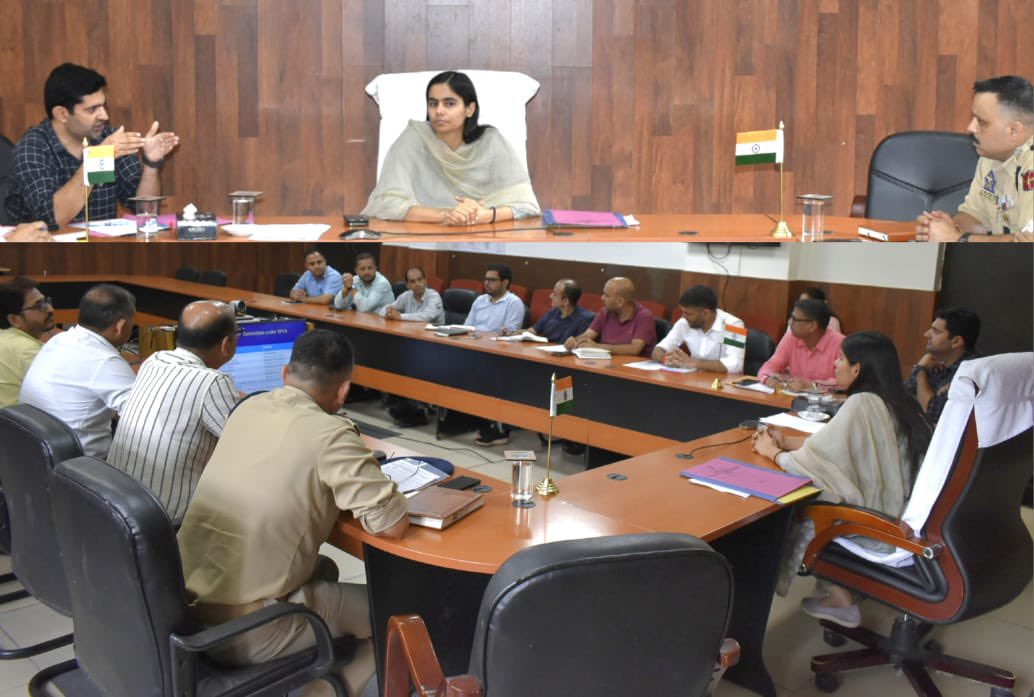 DMReasi's tweet image. DC Reasi ,Nidhi Malik (chairs SPCA meet; calls for district-wide animal welfare, revival of SPCA, audit of funds & proposal to setup aEquine Care Centre.
Focus on expanding outreach beyond Katra to Reasi & Shiv Khori.
@diprjk