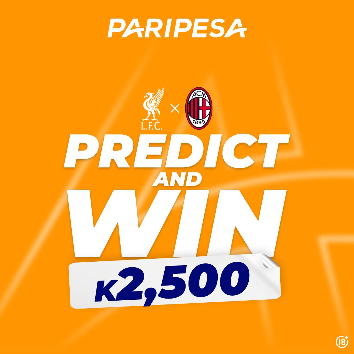 paripesa_zambia's tweet image. #PREDICT and #WIN
#Liverpool vs #Milan
😐Rules😐
✔️FOLLOW 🖥, LIKE😮+ RETWEET this post
✔️Write PariPesa ID
FREEBETS➡️ t.me/+rSyCqC4VM780Z…
🛡PREDICT Correct Score
💬Example: ID 12345678, 2-2
#freebet #nigeria #liverpool #milan