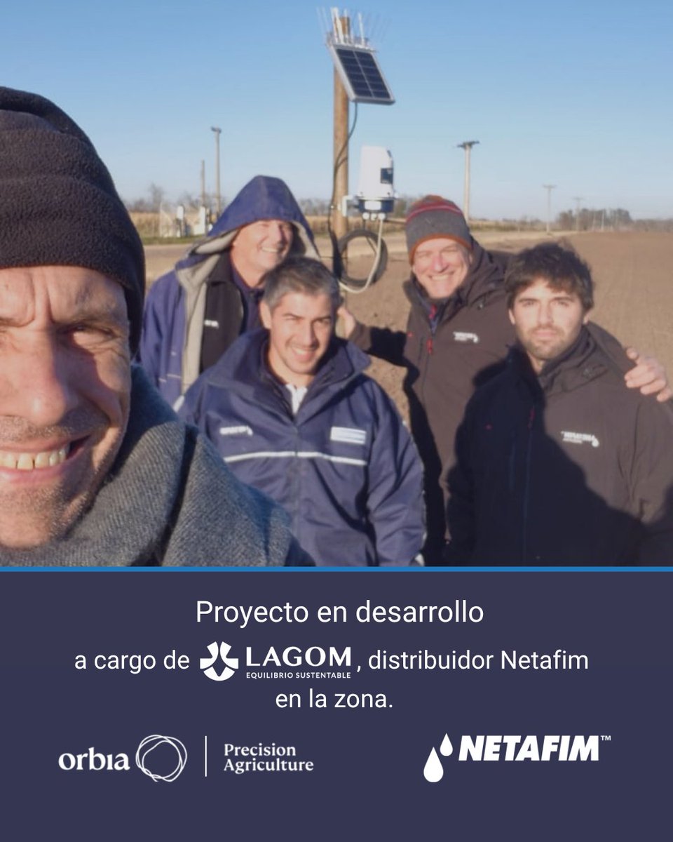 Instalamos un nuevo sistema de monitoreo de humedad en el sur de Santa Fe, que permite medir lo que pasa en el suelo en tiempo real y tomar decisiones más precisas sobre el riego. 💧

El proyecto está en marcha y lo está llevando adelante Lagom, distribuidor Netafim en la zona.