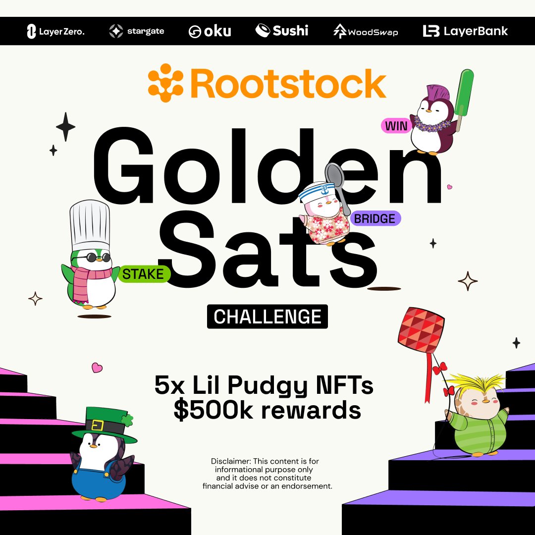 0xdigitz01's tweet image. The market is showing serious strength, and with it, the BIGGEST earning opportunity just dropped on @okutrade.
โฉ The Golden Sats Challenge
This is huge, I'm talking:
๐ธOVER $140,000 in EXTRA APY
๐ธRare Lil Pudgy NFTs up for grabs
๐ธEven non-winning tickets convert toโฆ