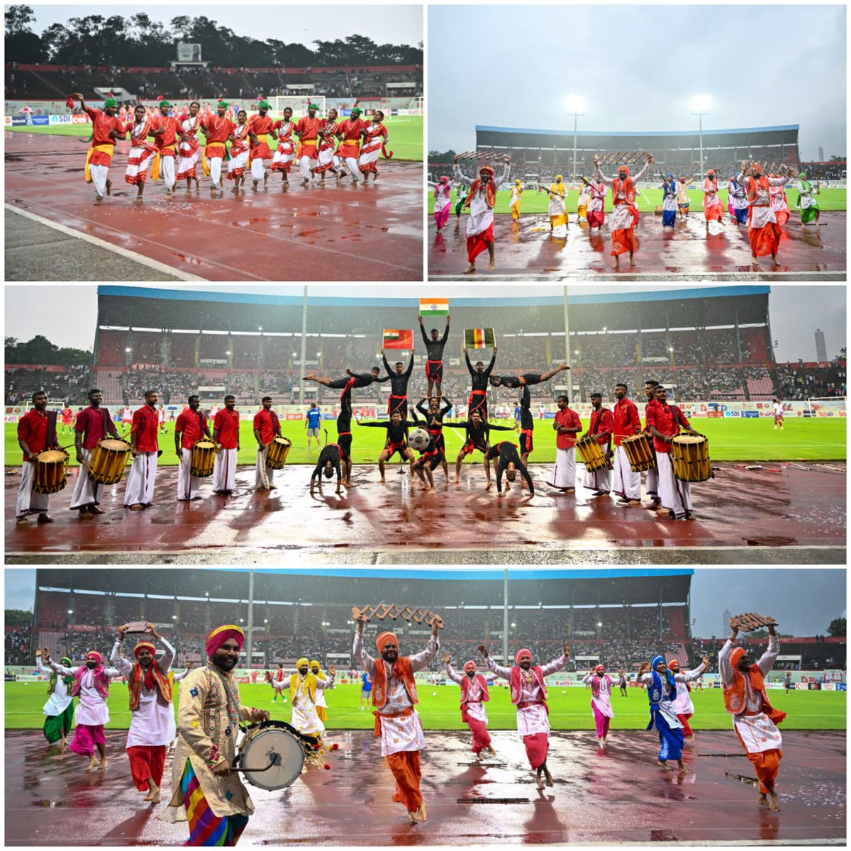 easterncomd's tweet image. An opening match of the Jamshedpur leg, 134th edition of the prestigious #IndianOilDurandCup between Jamshedpur FC and Tribhuvan Army FC, #Nepal (#TAFC) Team played at #JRD Tata Sports Complex Stadium, #Jamshedpur (The Steel City) today. Shri Sudivya Kumar, Hon’ble Minister of…