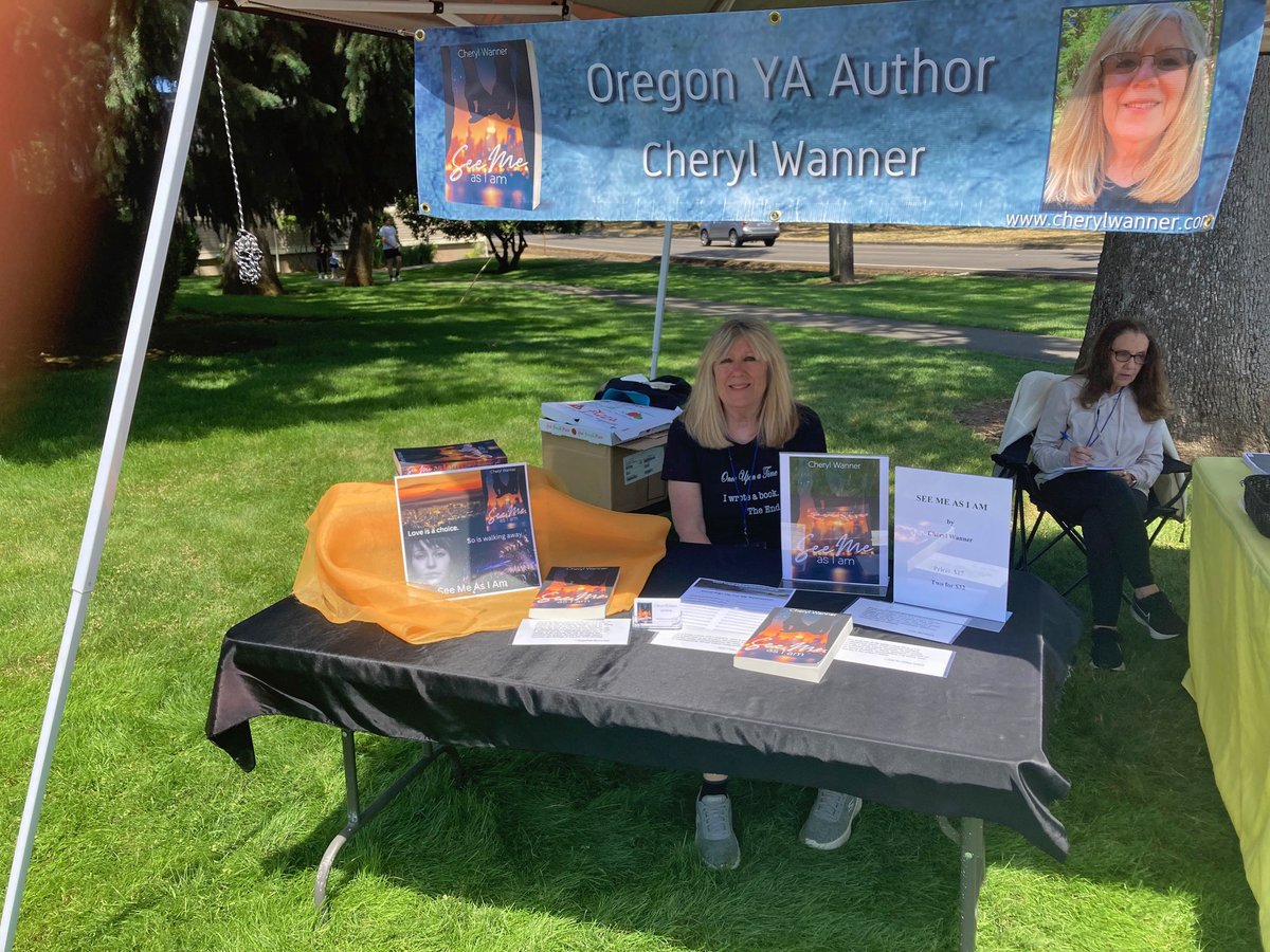 Thanks so much to the NW Book Fair for the opportunity to have a table at their event in Vancouver, WA, on July 19! I loved meeting and talking to readers and other authors as well as selling copies of SEE ME AS I AM. A great day in a great place with great people!
#nwbookfair
