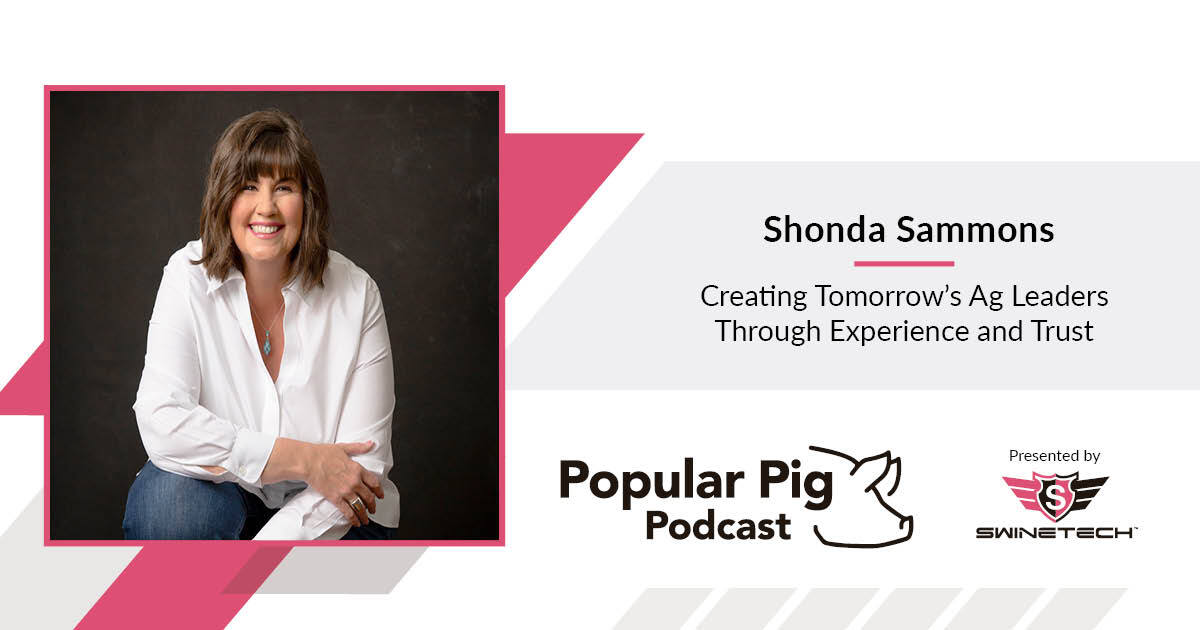 🎙️ From boardrooms to barn floors, hear how Shonda Sammons helps shape the next generation of ag leaders through connection, mentorship, and meaningful leadership experiences.
👇 Listen now
hubs.ly/Q03yLzDM0
#AgLeadership #SwineIndustry #PopularPig #PigCare