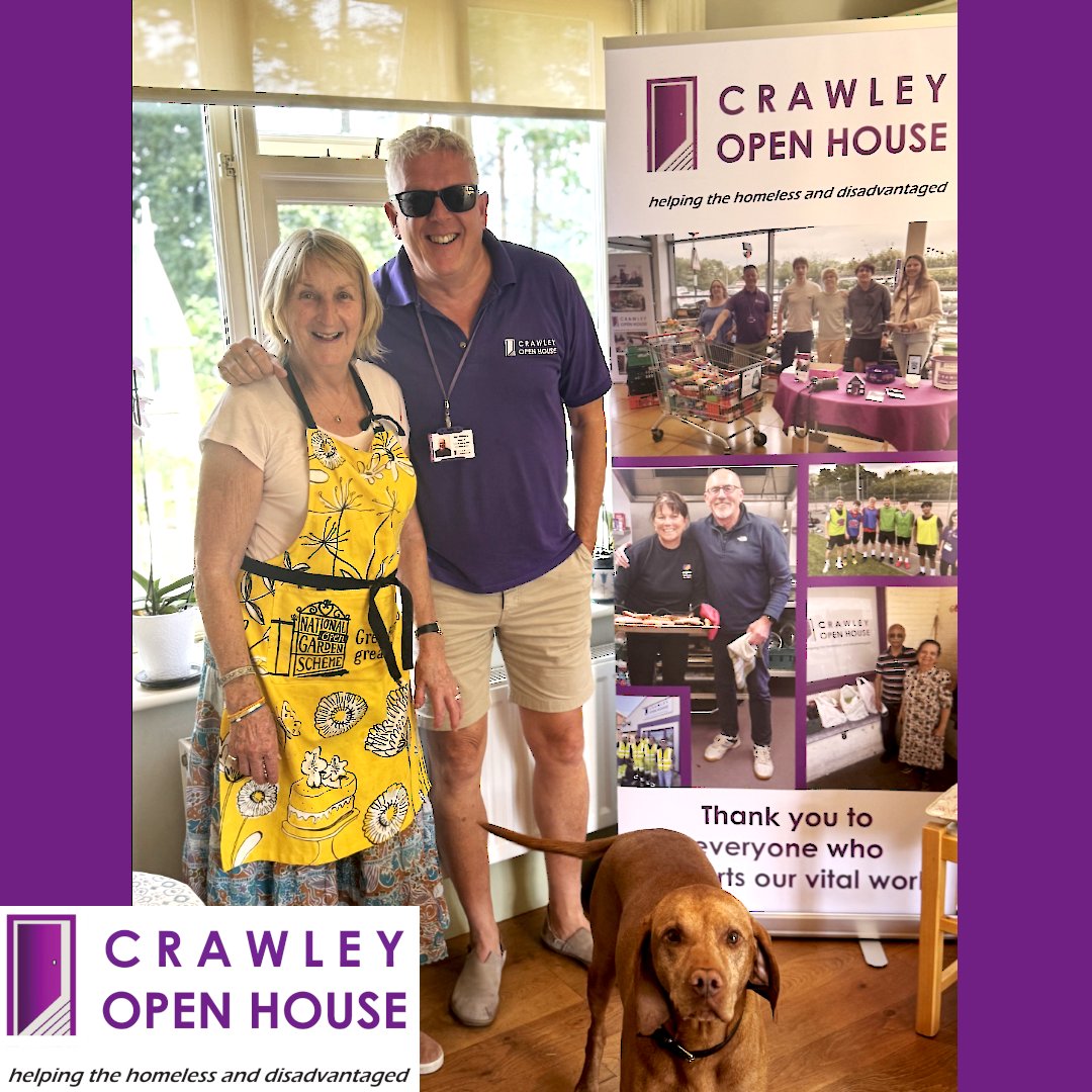 Crawley Open House (@crawleyopenhse) on Twitter photo Huge thanks to Zsa & Stevie (and their vizslas!) for opening their garden via <a href="/NGSOpenGardens/">National Garden Scheme</a> & donating all proceeds to us 💚
Inspired? Host your own fundraiser — we need you more than ever!
#CrawleyOpenHouse #FundraisingForGood #CommunitySupport Huge thanks to Zsa & Stevie (and their vizslas!) for opening their garden via <a href="/NGSOpenGardens/">National Garden Scheme</a> & donating all proceeds to us 💚
Inspired? Host your own fundraiser — we need you more than ever!
#CrawleyOpenHouse #FundraisingForGood #CommunitySupport