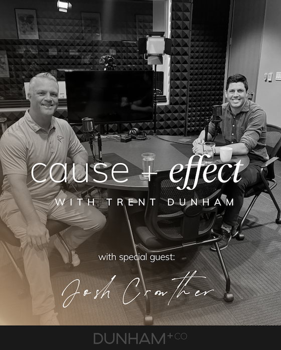 dunhamco's tweet photo. In this episode of the Cause+Effect Podcast, host Trent Dunham and guest Joshua Crowther dive into the power of effective measurement. Learn how to define key performance indicators, measure what matters, and use data to drive growth and impact. Listen now:https://t.co/Msx81bHENN https://t.co/PsfhIAFcGV
