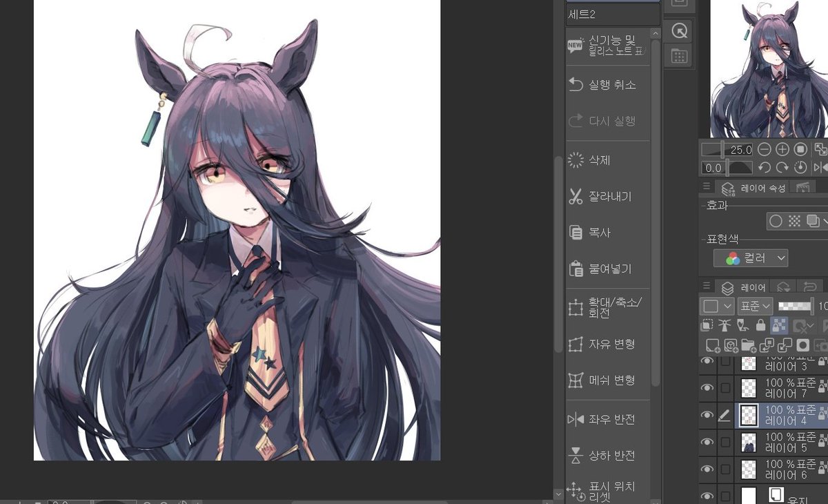 Chron0_genesis's tweet image. Today's study.
I tried new coloring style, btw I don't know it looks ok lmao