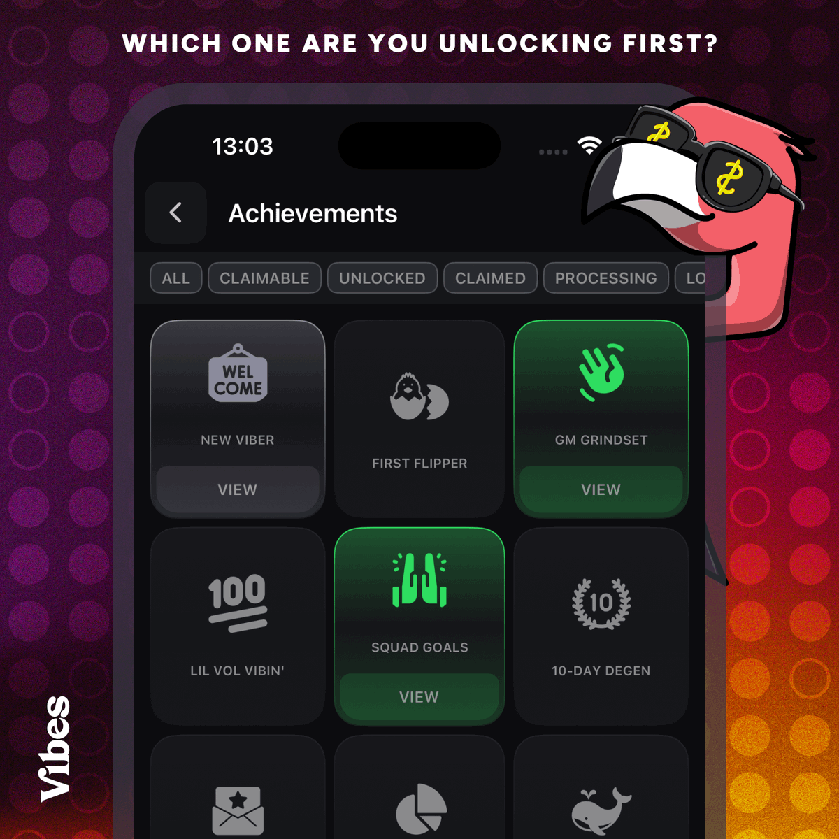 vibesdotmeme's tweet image. Which one are you unlocking first? 👀