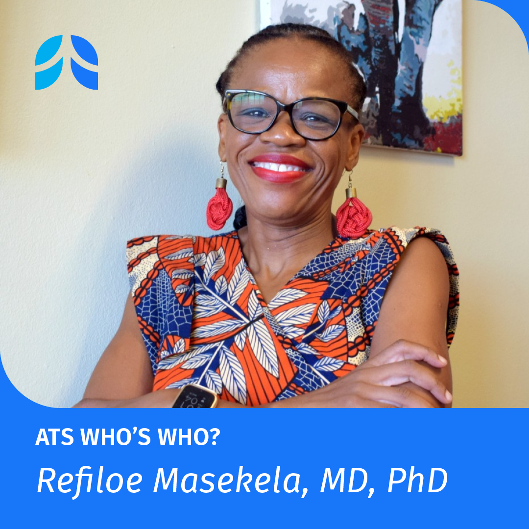atscommunity's tweet image. On the latest ATS Who's Who, meet Refiloe Masekela, MD, PhD (@bronchigirl), associate professor and academic head of the Department of Paediatrics and Child Health at the University of KwaZulu Natal. Dr. Masekela is also co-director of the Pan African Thoracic Society MECOR…